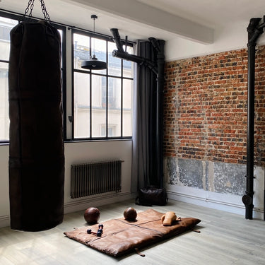 Materasso da palestra in pelle 75 cm
