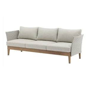 DIVANO 3 POSTI ALLUMINIO TESSUTO IMPERMEABILE 235x82x70CM