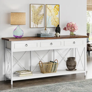 EXTENDING DINING TABLE IN PORCELAIN AND WALNUT WOOD 