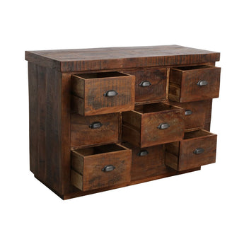 Factory sideboard with 9 drawers