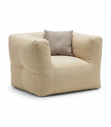 Poltrona lounge da esterno NOMAD 100×80×75 – Copacobana 140 Sabbia