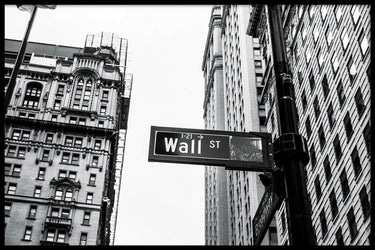 Poster Wall Street New York