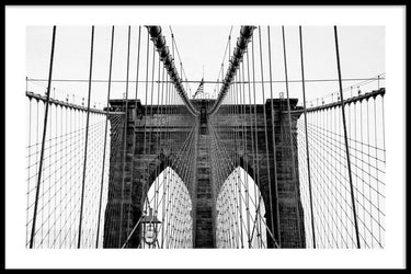 Poster New York - Ponte di Brooklyn