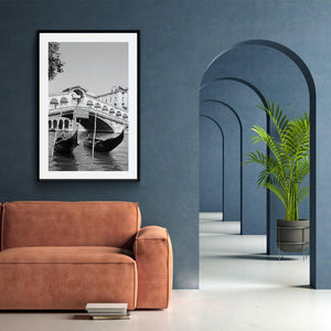 Poster Ponte di Rialto a Venezia '53