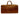 Modello Grande - Borsa da viaggio Initial LAKE VIEW - Cognac - Piping giallo