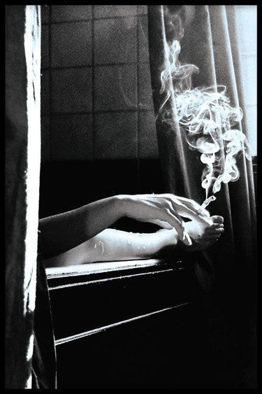 Poster Fumare Nella Vasca Da Bagno
