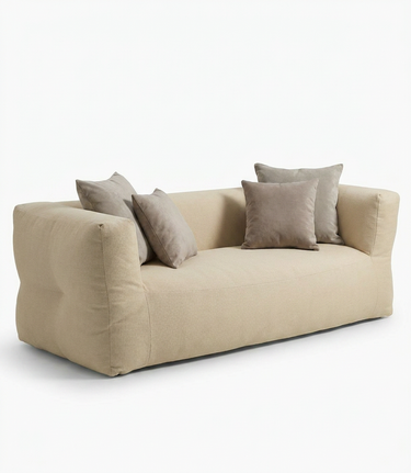 Divano lounge da esterno NOMAD 200×80×75 – Copacobana 140 Sabbia