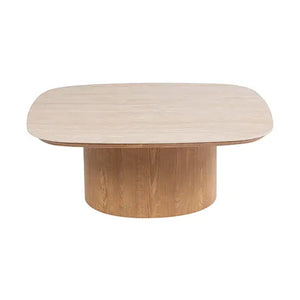 TAVOLO DA CENTRO IN ALLUMINIO PER ESTERNO GIARDINO 80x80x32 CM