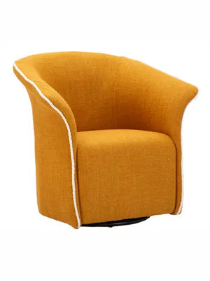 Poltrona girevole in tessuto in diversi colori, 83,5x66x80 cm