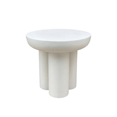 Tavolino da caffe' rotondo stile scandi minimo 2 pz