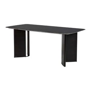 Tavolo da pranzo Pietra Rovere Burnaby 180x90x76 cm