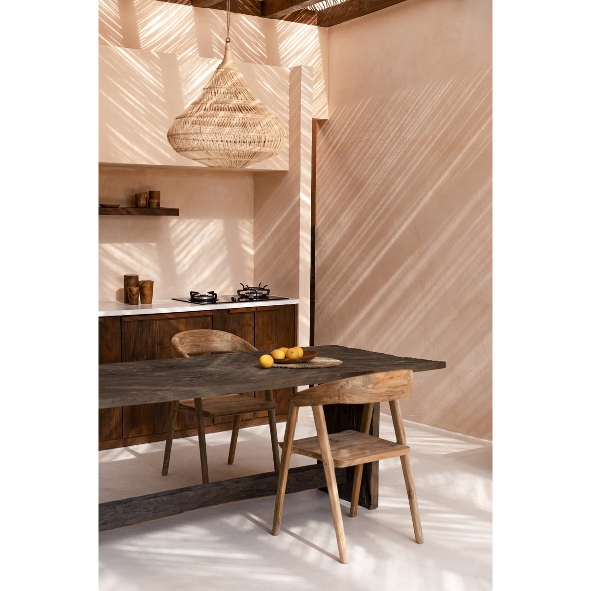 La sedia da pranzo Teluk