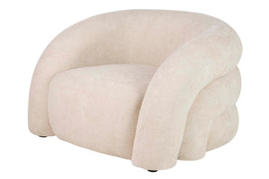 POLTRONA CINIGLIA BEIGE FLUX100X89X60 CM
