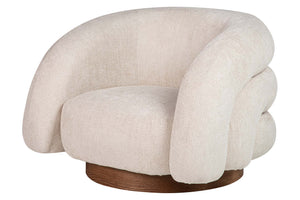 POLTRONA CINIGLIA BEIGE FLUX100X89X60 CM