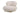 Poltrona in ciniglia beige in MDF 93x93x79 cm
