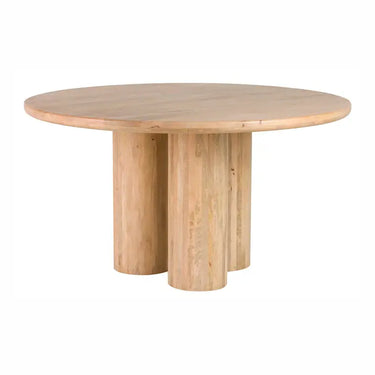 Tavolo da pranzo in legno di mango Felo 140x140x76 cm
