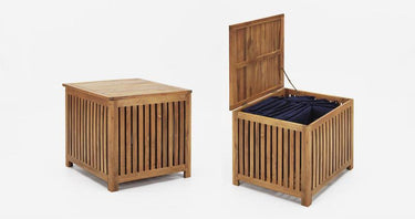 SET DA ESTERNO 6 SEDIE CON TAVOLO E CONTENITORE STONES OFFERTISSIMA