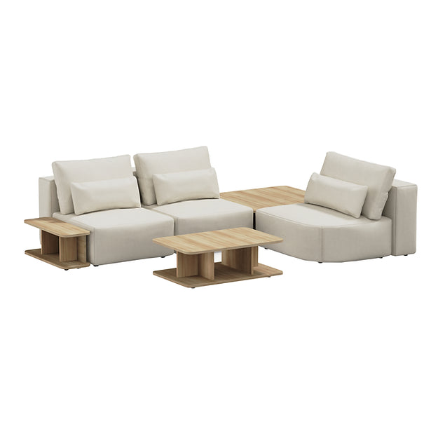 EXCELLENT REST ''3'' WITH SET OF TABLES - BEIGE 03