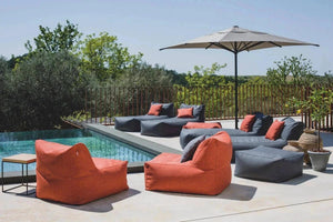 Semi-Letto Lounge esterno in 6 bellissimi colori
