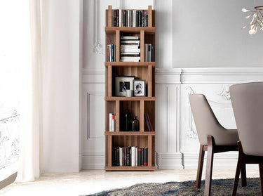 LIBRERIA IN LEGNO COLOR NOCE - ELIARREDA