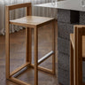 Sgabello in rovere - ELIARREDA