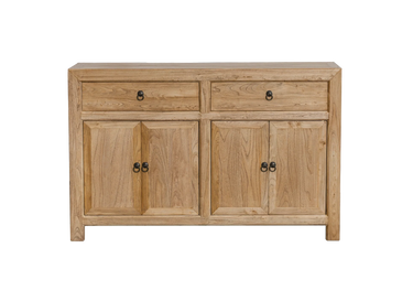 Credenza in legno 2 cassetti 4 ante 150 x 40 x 90 h cm