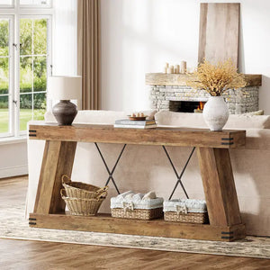 70,9" consolle, stile country Divano tavolo d'ingresso