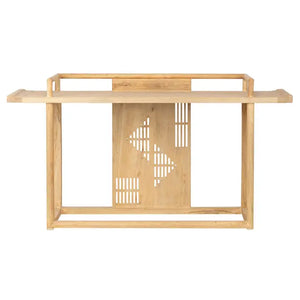 Consolle in legno Lopburi 150x40x81 cm