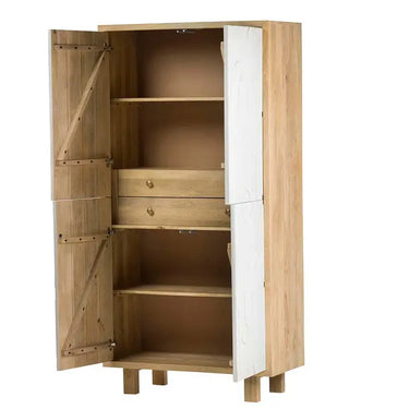 Mobile in legno di mango marrone Janto 100x45x200 cm