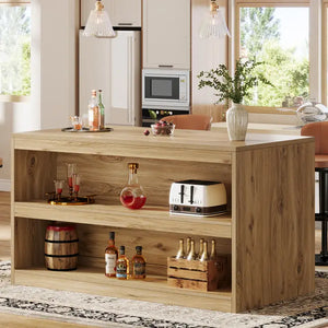 59" Tavolo da bar per la casa, Tavolo da bar rettangolare, Caffè Bar
