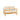 Divano Elise+cuscino 2 persone Rattan/tessuto Naturale/Bianco