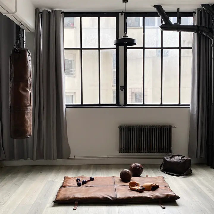 Sacco da Kickboxing Vintage in Pelle Pro 1920