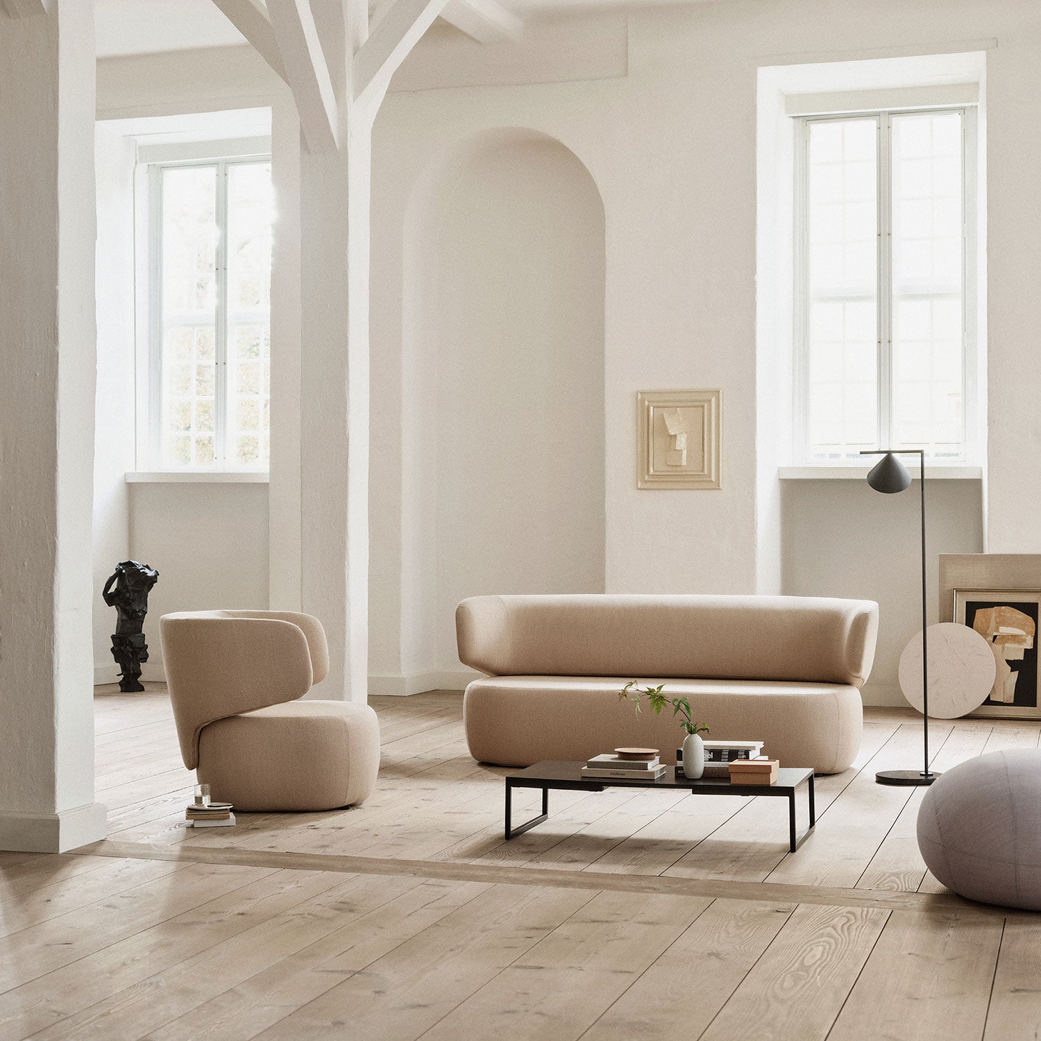 Basel sofa and armchair