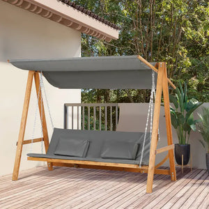 Dondolo Hollywood da giardino 3 posti con funzione letto MINIMO 2 PEZZI
