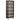 J-Line Conie Estante 5 Baldas Madera Mango Marrón Oscuro ND