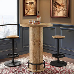 EXTENDING DINING TABLE IN PORCELAIN AND WALNUT WOOD 