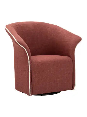 Poltrona girevole in tessuto in diversi colori, 83,5x66x80 cm