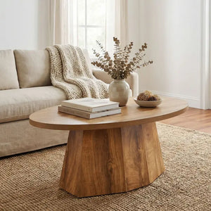 EXTENDING DINING TABLE IN PORCELAIN AND WALNUT WOOD 
