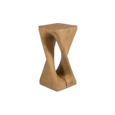 Tavolino / Sgabello Bianco 35x35x49 cm