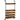 Botellero de pared J-Line para botellas de vino + copas en madera natural 