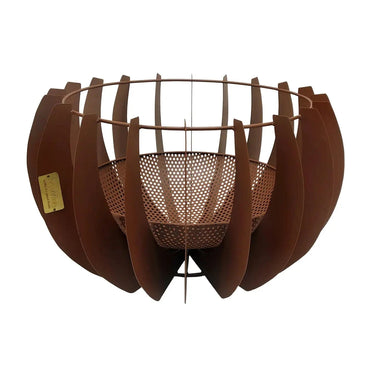 2 Bracieri rotondo in metallo Solis per esterni