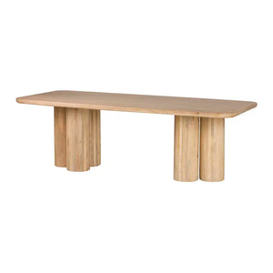 Tavolo da pranzo in legno di mango marrone Felo 240x100x76cm