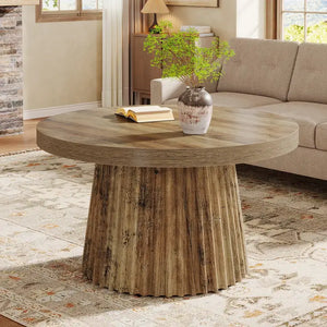 EXTENDING DINING TABLE IN PORCELAIN AND WALNUT WOOD 