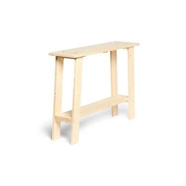 MESA DE COMEDOR EXTENSIBLE EN PORCELANATO Y MADERA DE NOGAL 