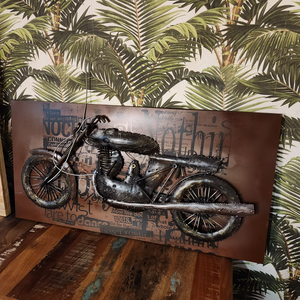 Quadro Moto stile Harley