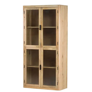 Mobile in legno di mango marrone Felo 100x45x200 cm