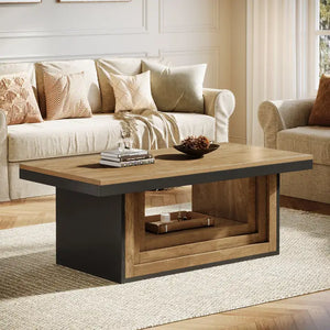 EXTENDING DINING TABLE IN PORCELAIN AND WALNUT WOOD 
