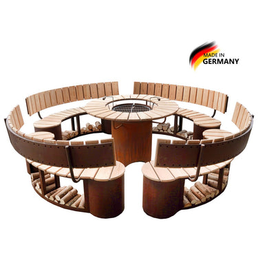 Barbecue/braciere Friburgo Deluxe