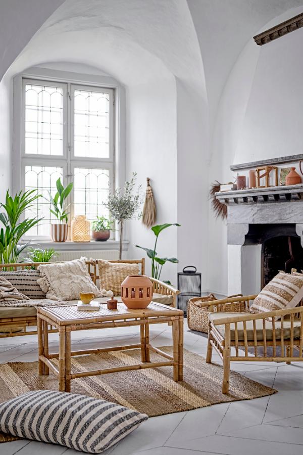 Poltrona Sole Lounge, Natura, Bambù