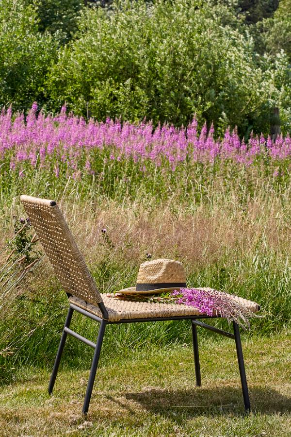 Poltrona Vallone Lounge, Natura, Polyrattan